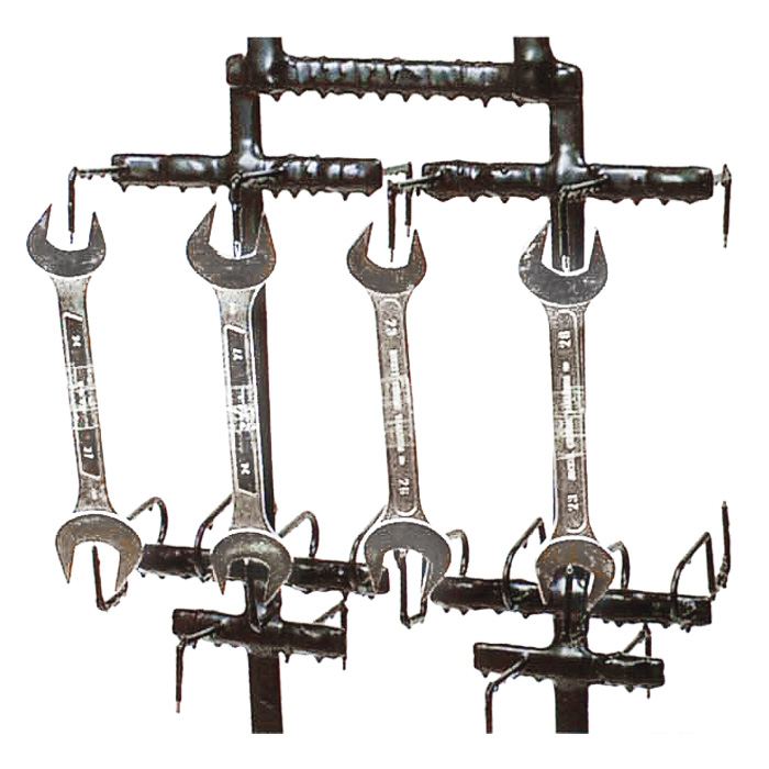 Treatment rack for Ni-crome